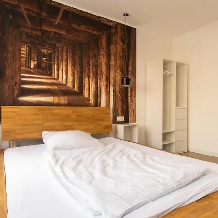 Giniushomes Apartment Am Bahnhof ,,Rustical Mine Room